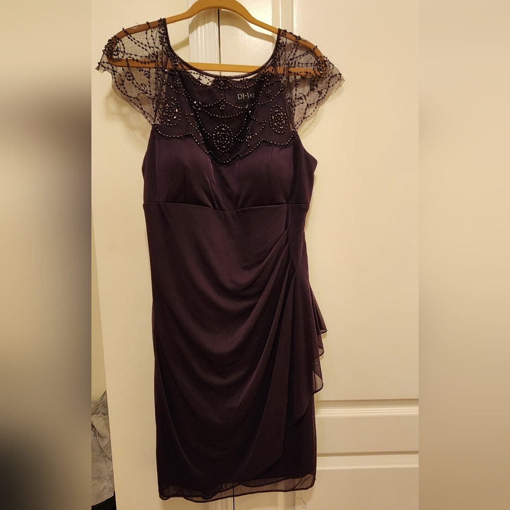 Womans Plus wedding guest dress
